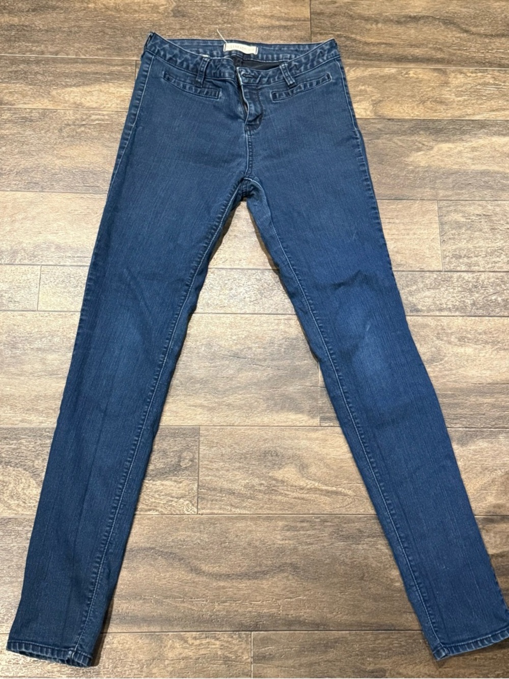 Y2K bullhead black skinny jeans